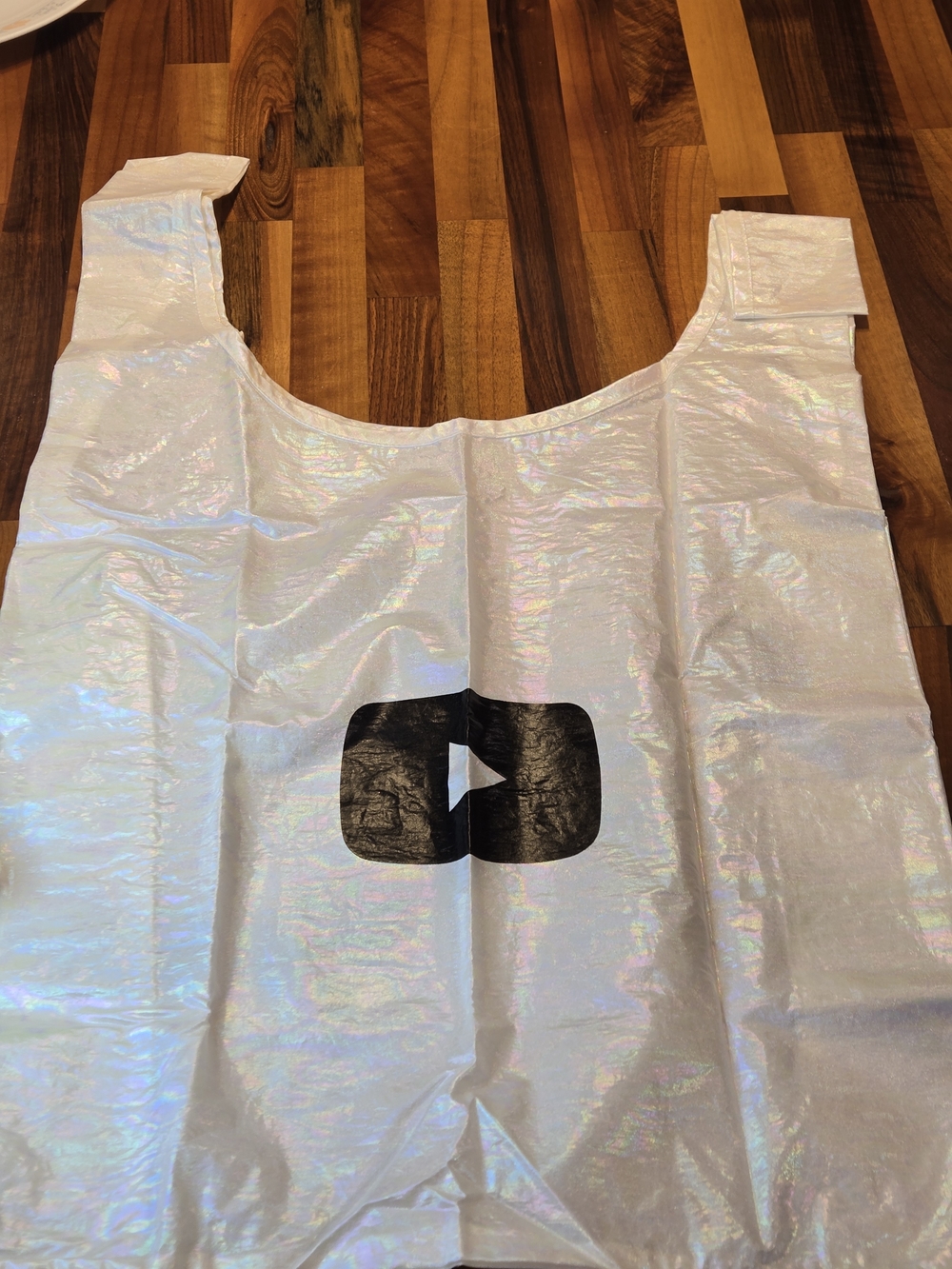 UNICORN YouTube Exclusive Pearl Metallic Baggu Standard Tote - NWOT (Super Rare)